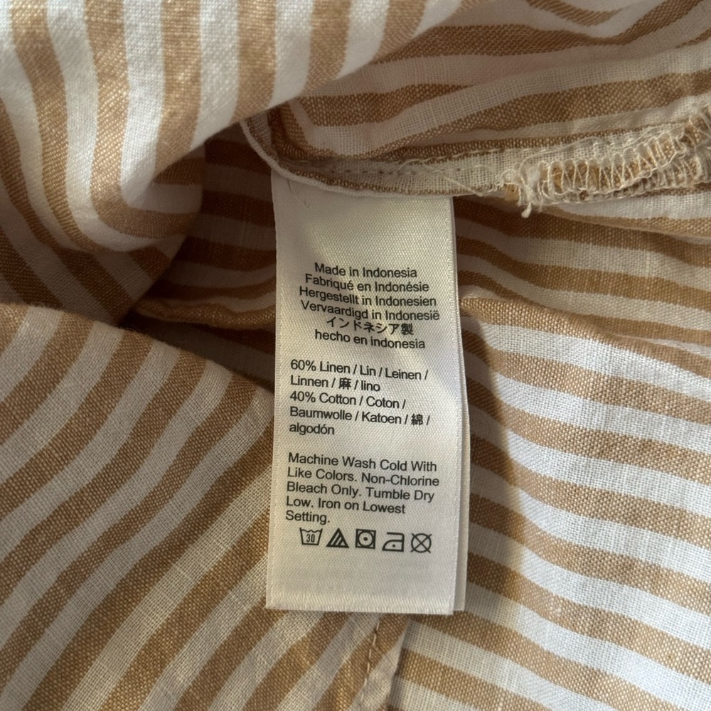 J. Crew Relaxed-Fit Cotton Voile Beach Shirt Dress - Picture 6 of 7